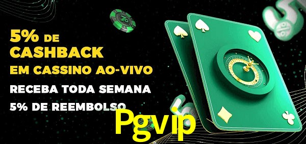 Promoções do cassino ao Vivo Pgvip